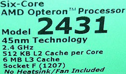 Opteron Istanbul 2431