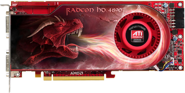 дызайн Radeon HD 4890