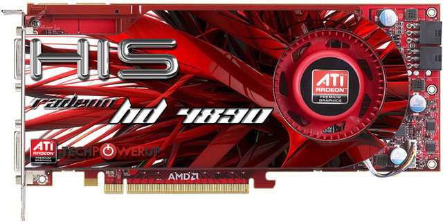 дызайн Radeon HD 4890