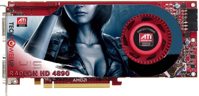 дызайн Radeon HD 4890