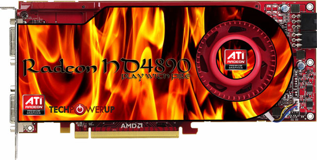 дызайн Radeon HD 4890