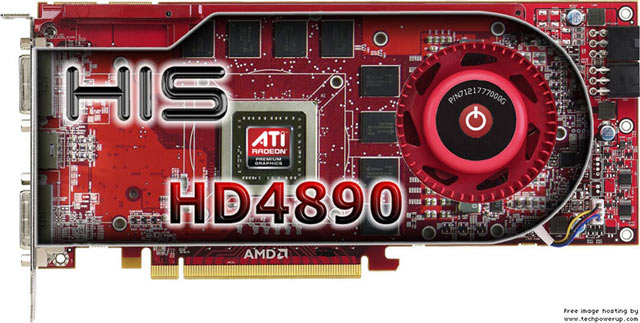 дызайн Radeon HD 4890