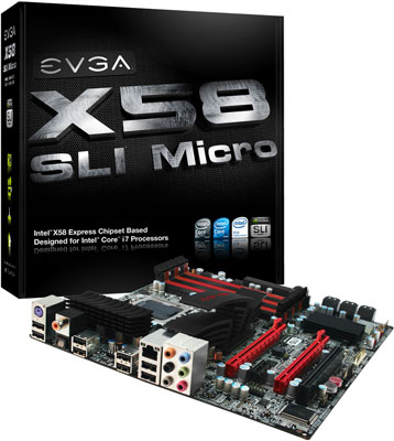 Матчын поплатак EVGA X58 SLI Micro