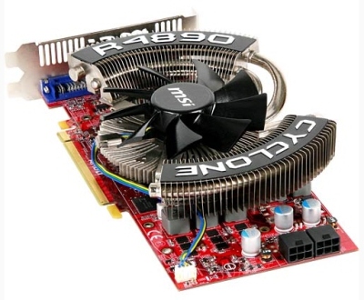 Відэакарта MSI R4890 Cyclone