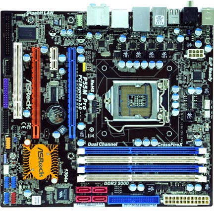 матчын поплатак ASRock P55M Pro