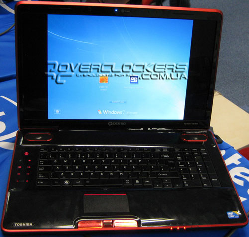 наўтбук Toshiba Qosmio X500