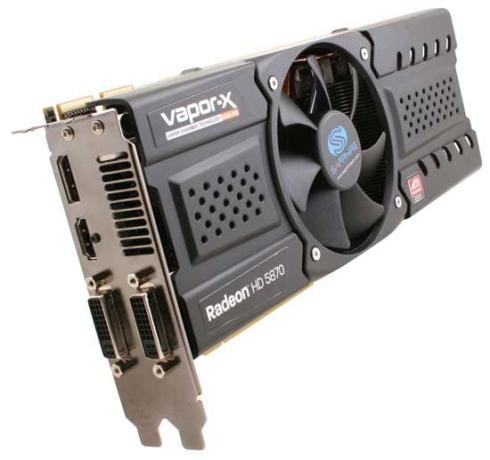 Відэакарта Sapphire Radeon HD 5870 Vapor-X 1 ГБ