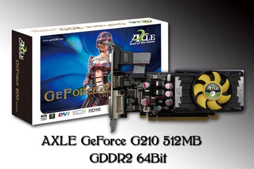 відэакарта Axle GeForce 210