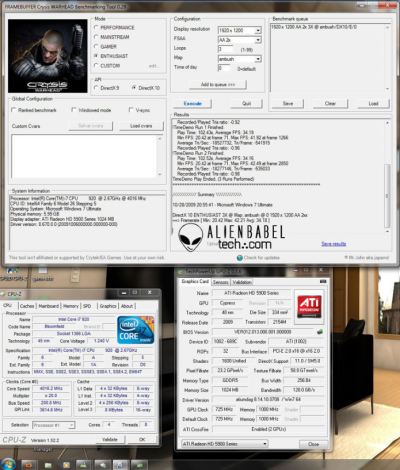 Radeon HD 5900 Crysis Warhead 