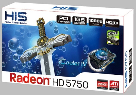 Відэакарта HIS Radeon HD 5750 iCooler IV
