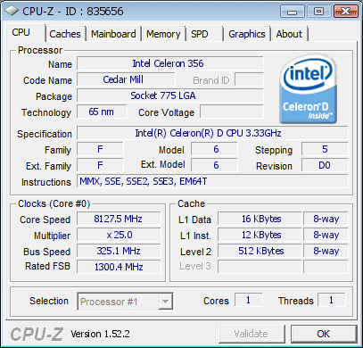 Восем гігагерц зараз і ва Ўкраіне CPU-Z