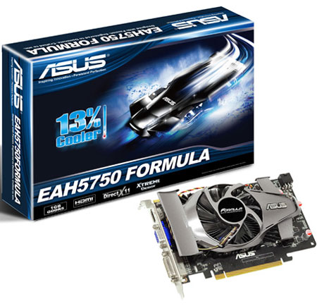 відэакарта ASUS EAH5750 Formula