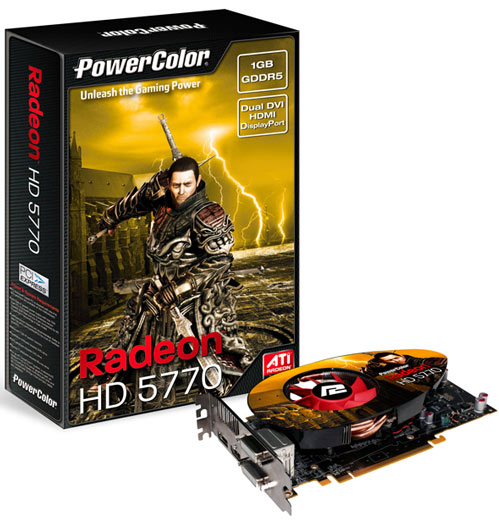  PowerColor HD5770 1GB GDDR5 (V2)