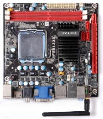 Матчын поплатак Zotac GeForce 9300-ITX WiFi