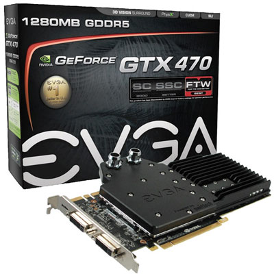 Відэакарта EVGA GeForce GTX 470 HC FTW