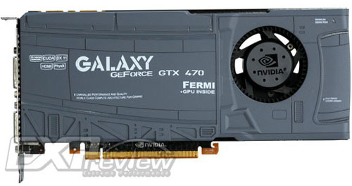 відэакарта Galaxy GeForce GTX 470