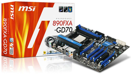 материнкая поплатак MSI 890FXA-GD70