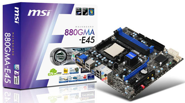 Матчын поплатак MSI 880GMA-E45