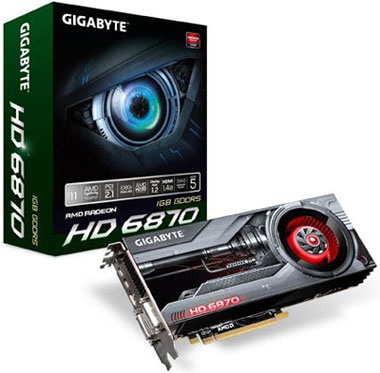 Відэакарта Gigabyte Radeon HD 6870