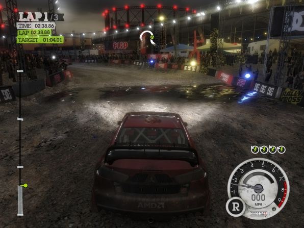 DiRT 2 – першая вялікая гульня з DirectX 11