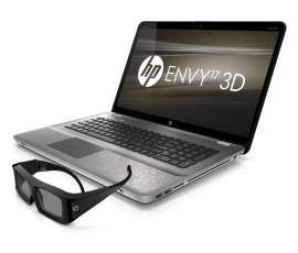 HP Envy 17 3D з ачкамі Nvidia 3D Vision