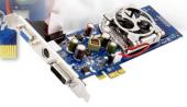 Відэакарта Sparkle GeForce 8400GS з інтэрфейсам PCIe x1