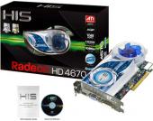 відэакарта HIS Radeon HD 4670 IceQ AGP