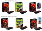 відэакарты PowerColor серыі Radeon HD 5800