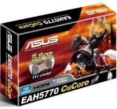 відэакарта ASUS Radeon HD 5770 CuCore