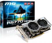 Відэакарта MSI R5770 HAWX