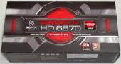 відэакарта XFX Radeon HD 6870