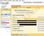 Каляндар Google расчыняе рэальныя імёны людзей з акаўнтамі Gmail