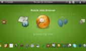 Інтэрфейс Ubuntu Netbook Remix (малюнак з сайта распрацоўнікаў)